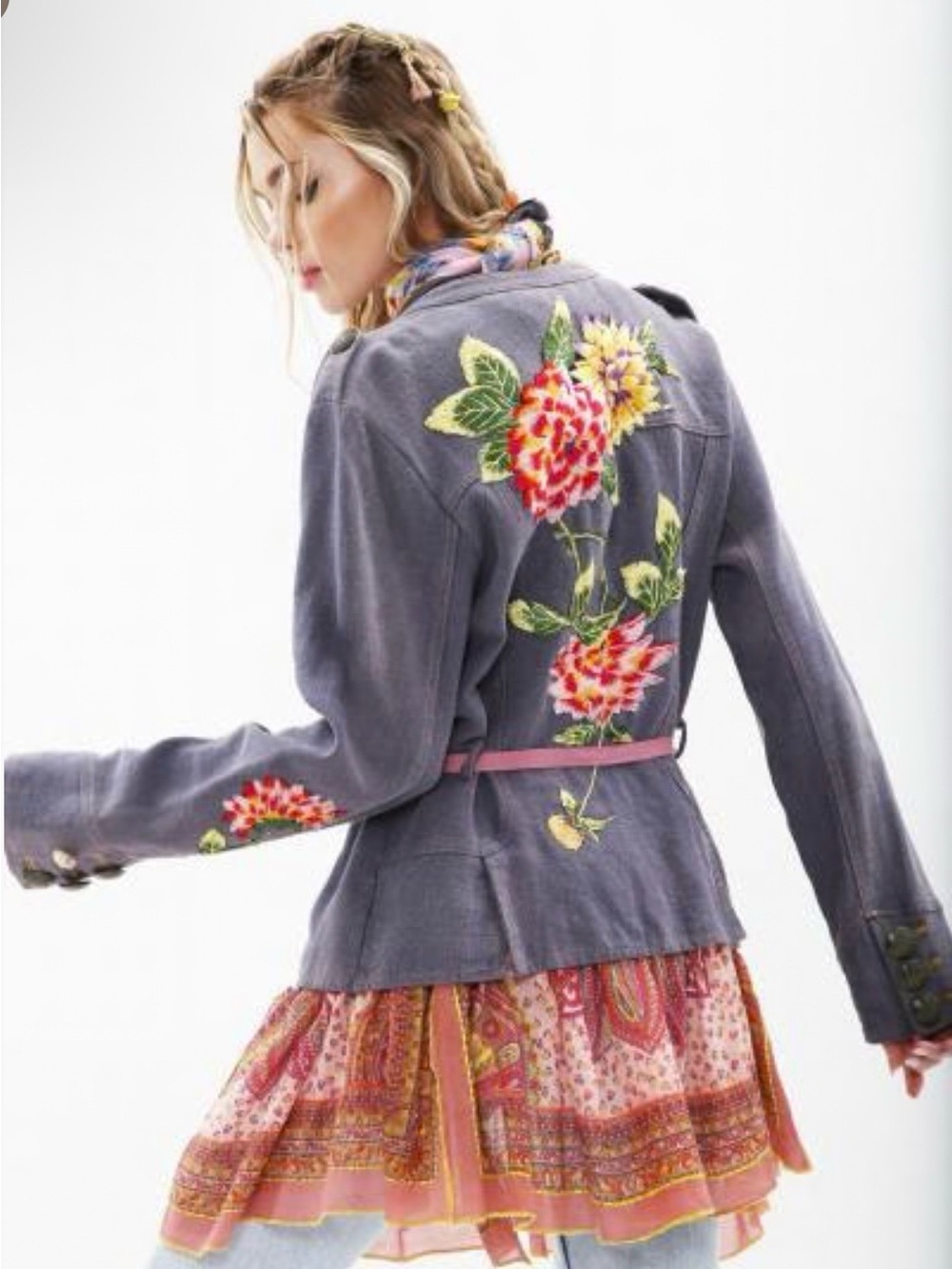 Aratta Beloved Jacket NWT #steampunk #military #cotton #fall